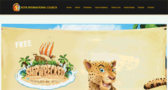 Desktop Screenshot of gohopechurch.com